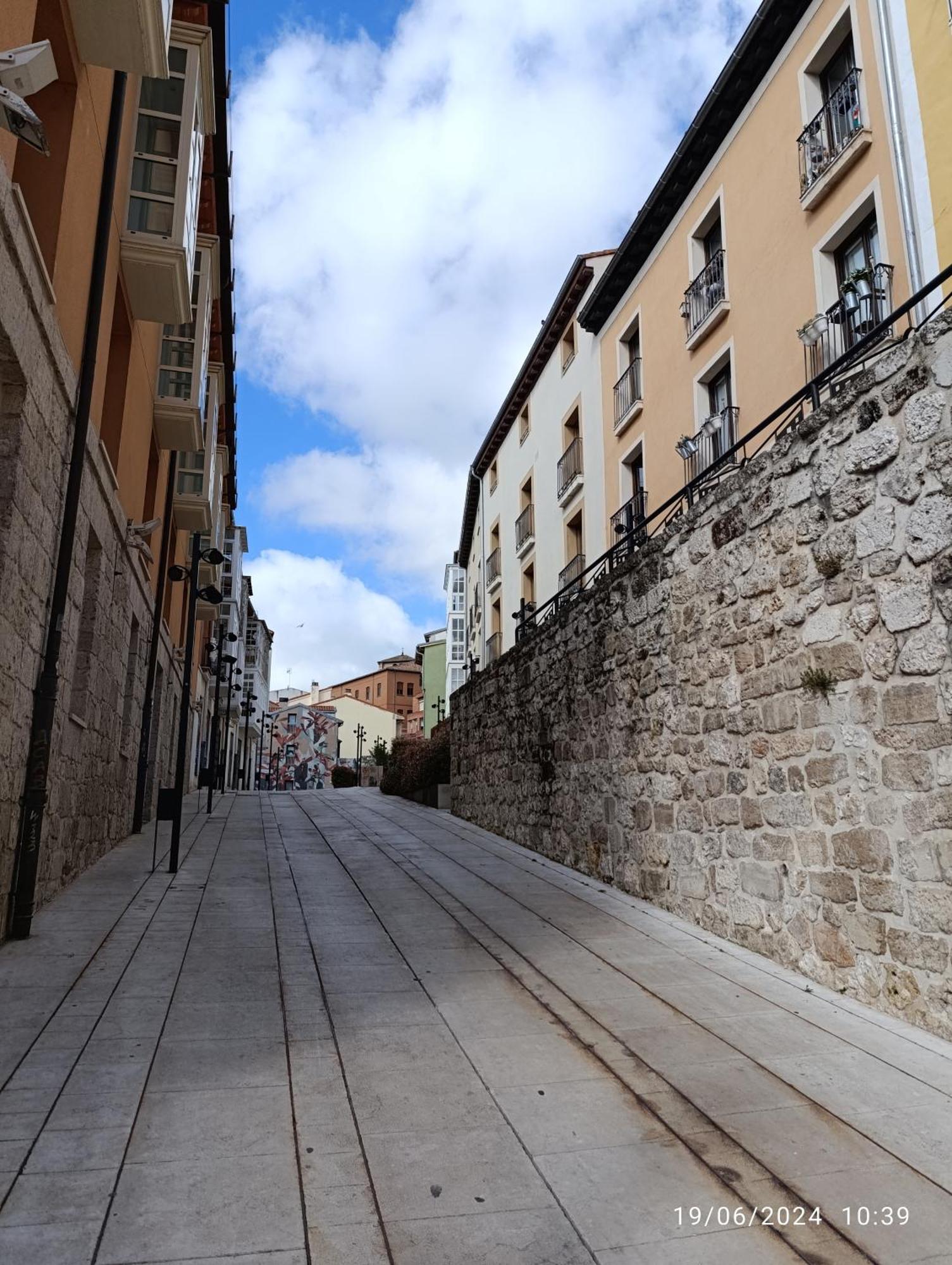 Apartamento con encanto en Casco Histórico de Burgo Exterior foto